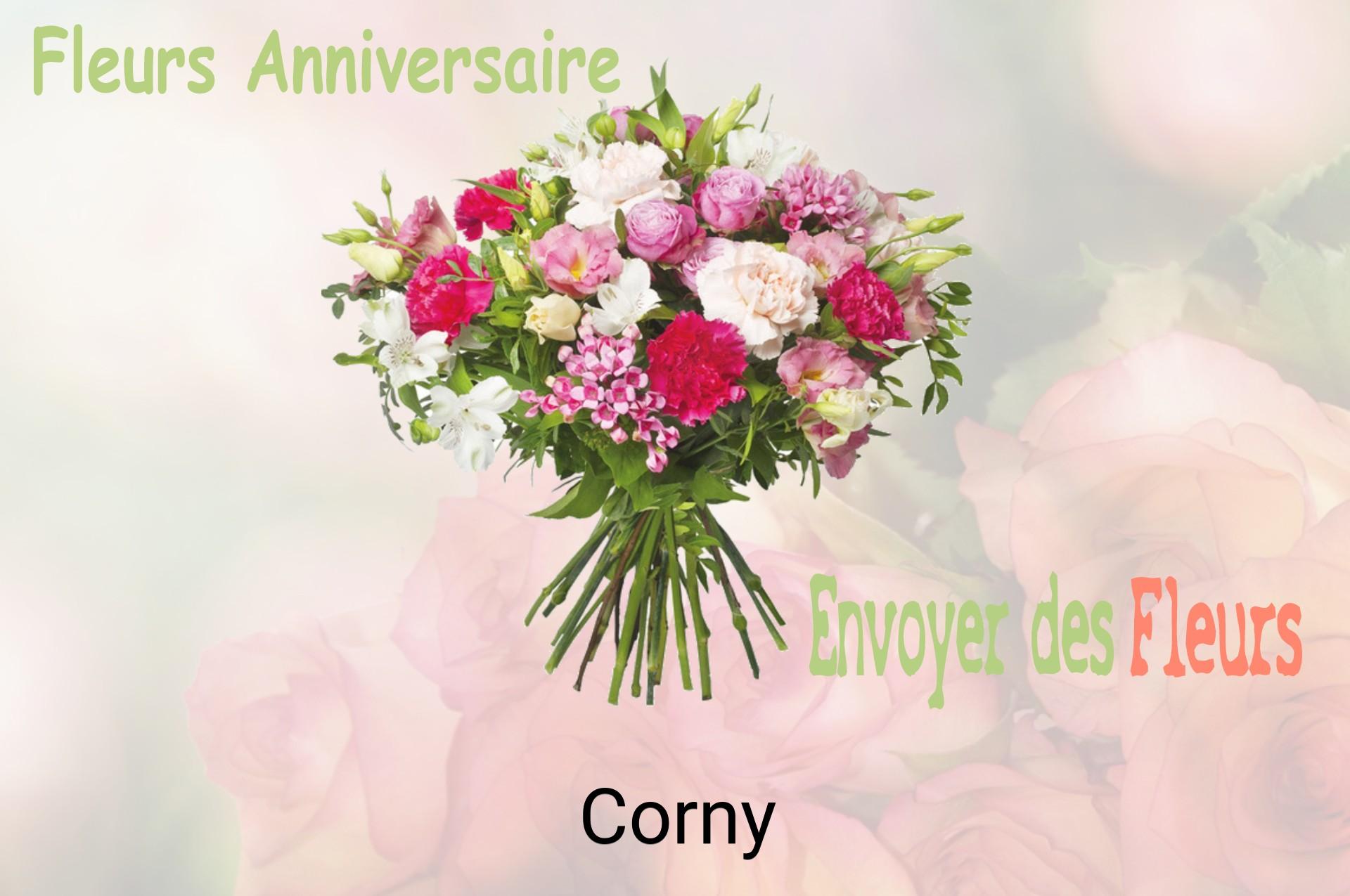 Bouquet de fleurs d’anniversaire livré à Corny